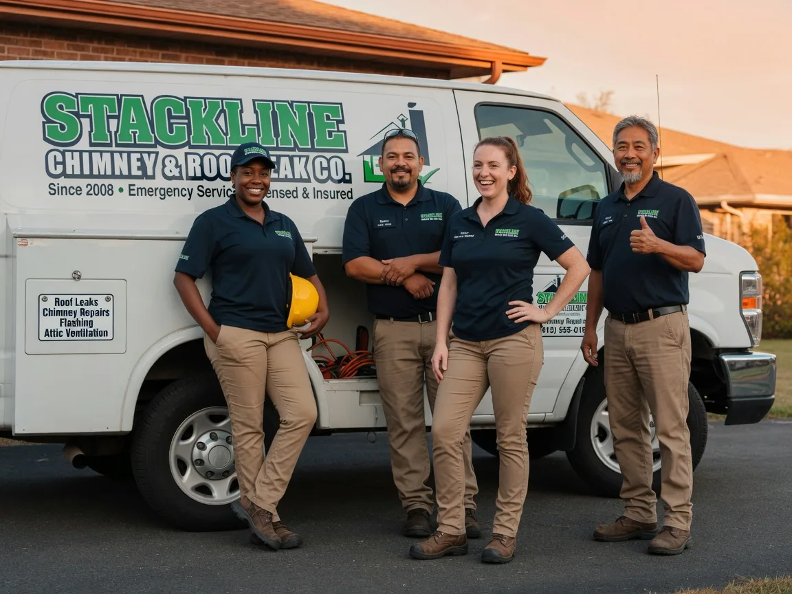 Chimney flashing repair company in United, PA